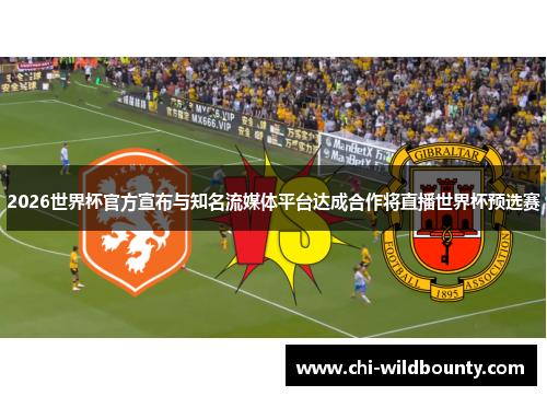 2026世界杯官方宣布与知名流媒体平台达成合作将直播世界杯预选赛